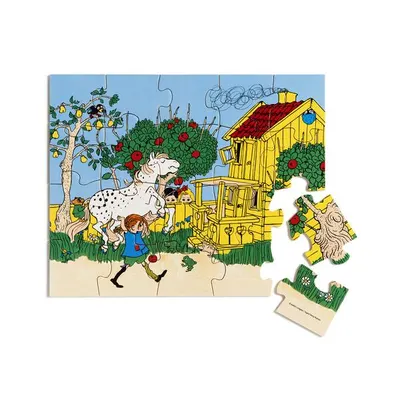 Puzzle lemn Pippi, 20 piese