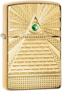Bricheta Zippo - Eye of Proviendence Design