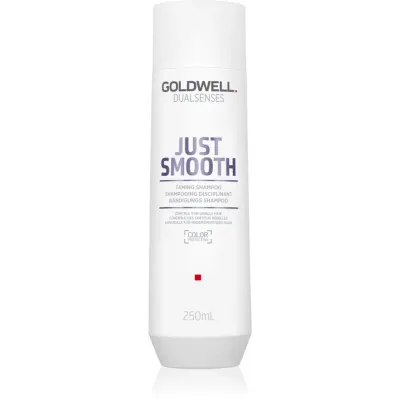 Goldwell Dualsenses Just Smooth sampon pentru indreptarea parului pentru par indisciplinat 250 ml