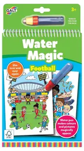 Carte magică de colorat cu apă Galt - Fotbal