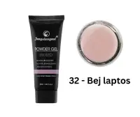 Polygel FSM Nr. 32 – Poly UV/LED pentru unghii false 30ML - BEJ LAPTOS