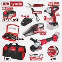 Set de mașini și accesorii Raider - R20, 3 mașini, 5Ah