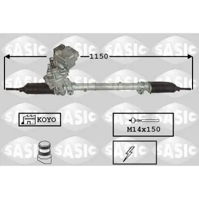 Caseta directie SASIC 7176061