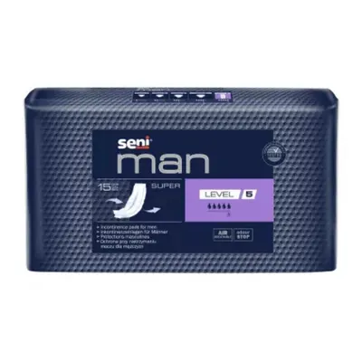 Absorbante urologice Man, Super, Level 5, Seni | 15 buc