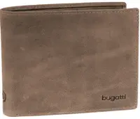 Portofel din piele Bugatti Volo - 12CC, maro