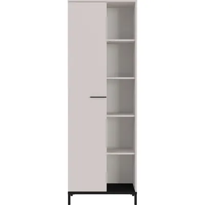 Bibliotecă crem 64x190x34 cm Rovigo – Germania