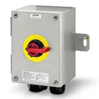 Intrerupator separatorn63A 2P IP66 270x201x160mm II 2GD EMERGENCY GREY