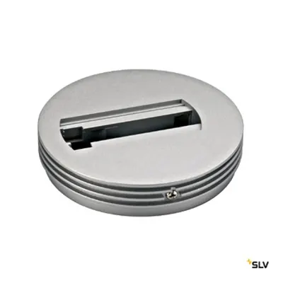 Capac-rozetă pt 1P.-adaptor, gri argintiu