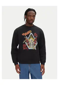 Hanorac barbati negru cu print