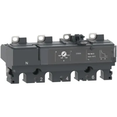 Unitate de declansare TM16D pentru intreruptoare ComPacT NSX 100, termomagnetice, 16 A, 4 poli 3d