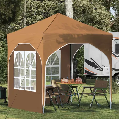 vidaXL Cort de Petrecere Pop-up 192 x 192 x 245 cm Bej