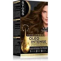 Syoss Oleo Intense Culoare permanenta pentru par cu ulei culoare 4-60 Gold Brown 1 buc