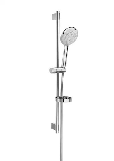 Set de dus Roca Sensum A5B9407C00, aparenta, 800 mm, 130 mm, 2 functii, Crom