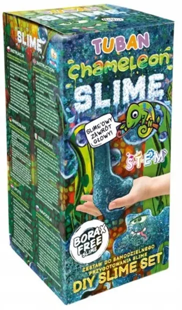 Set creativ Tuban - Fă-ți propriul slime Chameleon