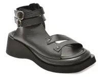 Sandale GRYXX negre, 208423, din piele naturala