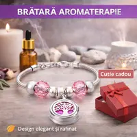 Bratara aromaterapie, tip difuzor pentru uleiuri esentiale V27