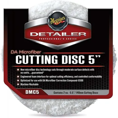 Meguiar s Da Microfiber Cutting Pad Pad Polish Abraziv 140MM DMC5MG