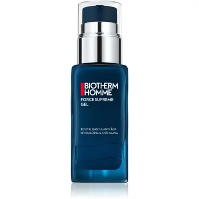 Biotherm Homme Force Supreme Gel crema gel împotriva îmbătrânirii pielii pentru bărbați 50 ml