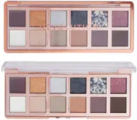 Makeup Revolution Paletă de farduri de pleoape The Smokey Icon Grunge, 12 culori