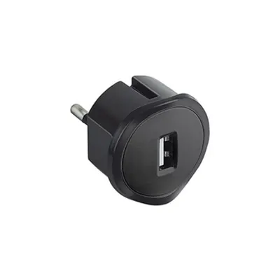 USB charging priza - German/French/Italian standards - 5 V - 1.5 A max. - negru