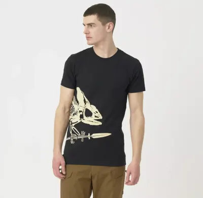 Tricou army Skeleton negru Helikon-Tex® - S