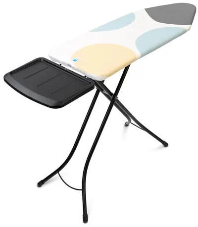 Masă de călcat cu suport pentru generator de abur Brabantia - Spring Bubbles, C 124 x 45 cm