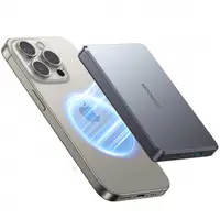 Baterie Externa Wireless Joyroom JR-PBM08 Pro, 10000mAh, 20W, PD + FQI, 1 x QI - 1 x USB-C, Gri