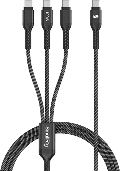 Cablu SmallRig - USB-C 3-in-1, negru