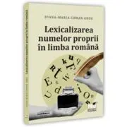 Lexicalizarea numelor proprii in limba romana