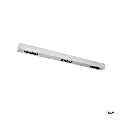 Q-LINE CL, LED Indoor ceiling light, 1m, BAP, silver, 3000K