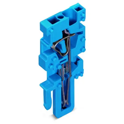 End module for 1-conductor female connector; 4 mm²; 1-pole; 4,00 mm²; blue