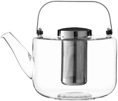 Ceainic cu strecurătoare Viva Scandinavia - Bjorn, 1,2 L, sticlă