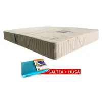 Set Saltea Latex Saltex 900x2000 + Husa cu elastic