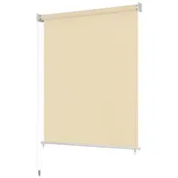 vidaXL Jaluzea tip rulou de exterior 105 (l) x 140 (î) cm, crem
