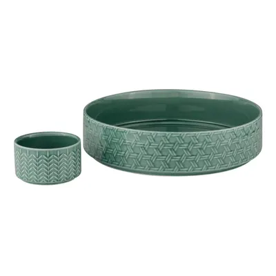 Boluri turcoaz 2 buc. din porțelan ø 30 cm Heath Jade – Ladelle