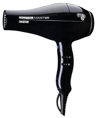 Uscător de păr Eti Italy – Digital Master Ionic, 2500W, 3 trepte, negru