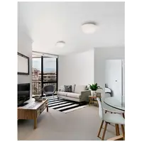 Corp de iluminat pentru baie BREST Alb Opal Sticla & Metal LED E27 2x12 Wat 230 Volt IP44 Fara bec