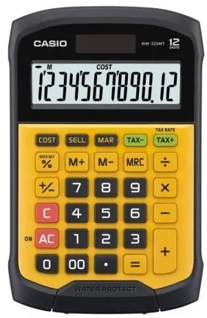 Calculator Casio WM-320MT - 12 cifre, 168,5 x 108,5 x 33,4 mm