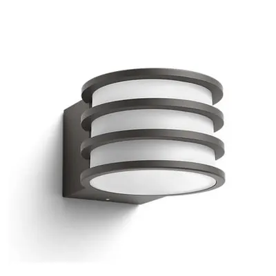 Aplica exterior Philips HUE Lucca Antracit bec LED