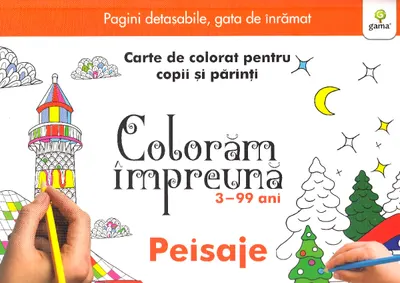 Colorăm împreună. Peisaje