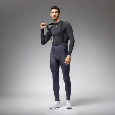 Pantalon BIBTIGHTS THERMO SNAKE cu bretele