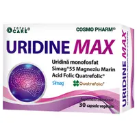 Uridine Max 250mg, 30 capsule vegetale, Cosmopharm
