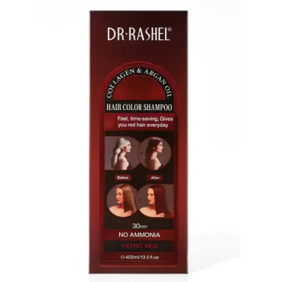 Dr. Rashel Sampon nuantator (fara amoniac) 400 ml Retro Red