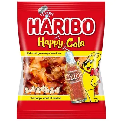 Jeleuri gumate cu aroma de cola Haribo 100g Engros
