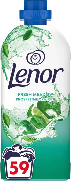 Balsam de rufe Lenor - Fresh Meadow, 59 spălări