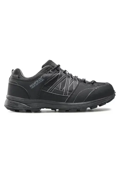Pantofi sport barbati 300623008 - Piele ecologica/Textil - Negru - Negru