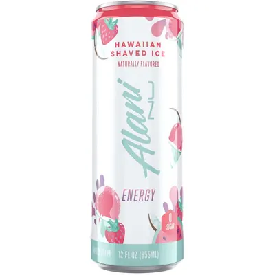 Energizant cu Aroma de Hawaiian Shaved Ice fara Zahar Adaugat 355ml