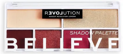 Relove by Revolution Paletă de farduri de ochi Play Love, Believe, 6 culori