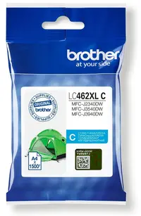 Cartuș cu cerneală Brother - LC462XLC, pentru MFC-J2340DW, Cyan