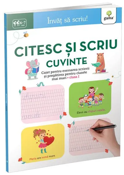 Citesc și scriu cuvinte - Paperback brosat